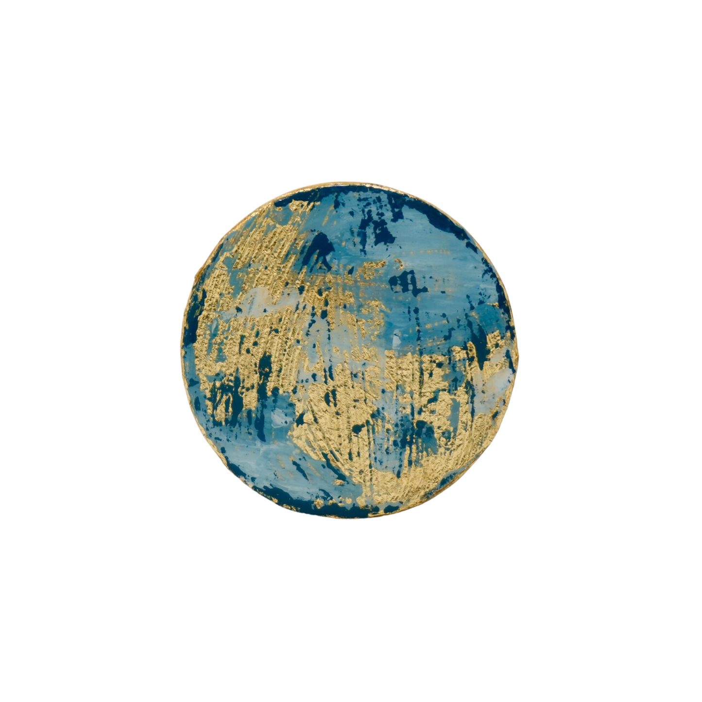 ABSTRACT GOLDEN BLUE HOLDER