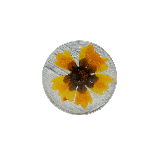 YELLOW FLOWER HOLDER