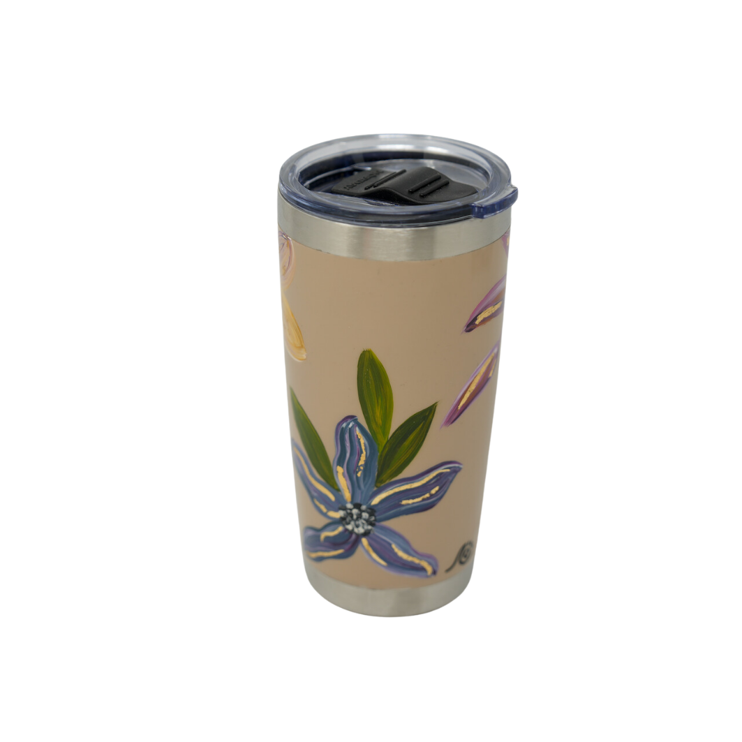 Termo Tumbler 20 oz Flor