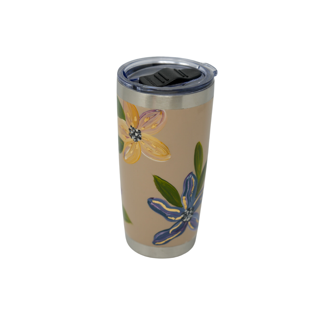Termo Tumbler 20 oz Flor