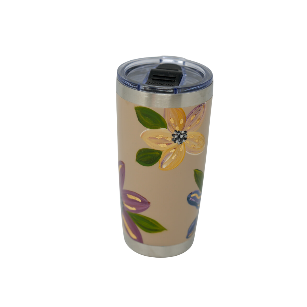 Termo Tumbler 20 oz Flor